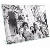 Ultra-clear acrylic bent L-Base tabletop 7x5 frames - landscape - by MCS - 5x7