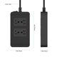 thumbnail image 5 of Injueey Enchufe de EE. UU. Adaptador de enchufe de tira de alimentación Smart 4 Outlet 4 Puerto USB Protector contra sobretensiones Cable Electrónica, 5 of 6