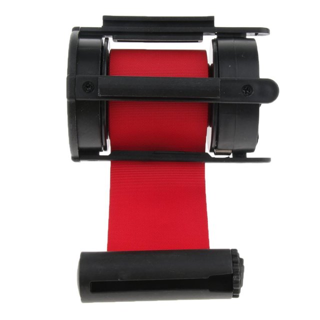 ZheElen 1/2/3/5 Barre de Queue Contrôle de Foule Rétractable Rouge 3mètres 1 Pc