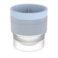 thumbnail image 3 of Electronicheart Silicone Ice Cube Mold Kitchen Stackable Slow Melting DIY Ice Ball Round Jelly Making Mould For Cocktail Drink light blue 1Set, 3 of 6
