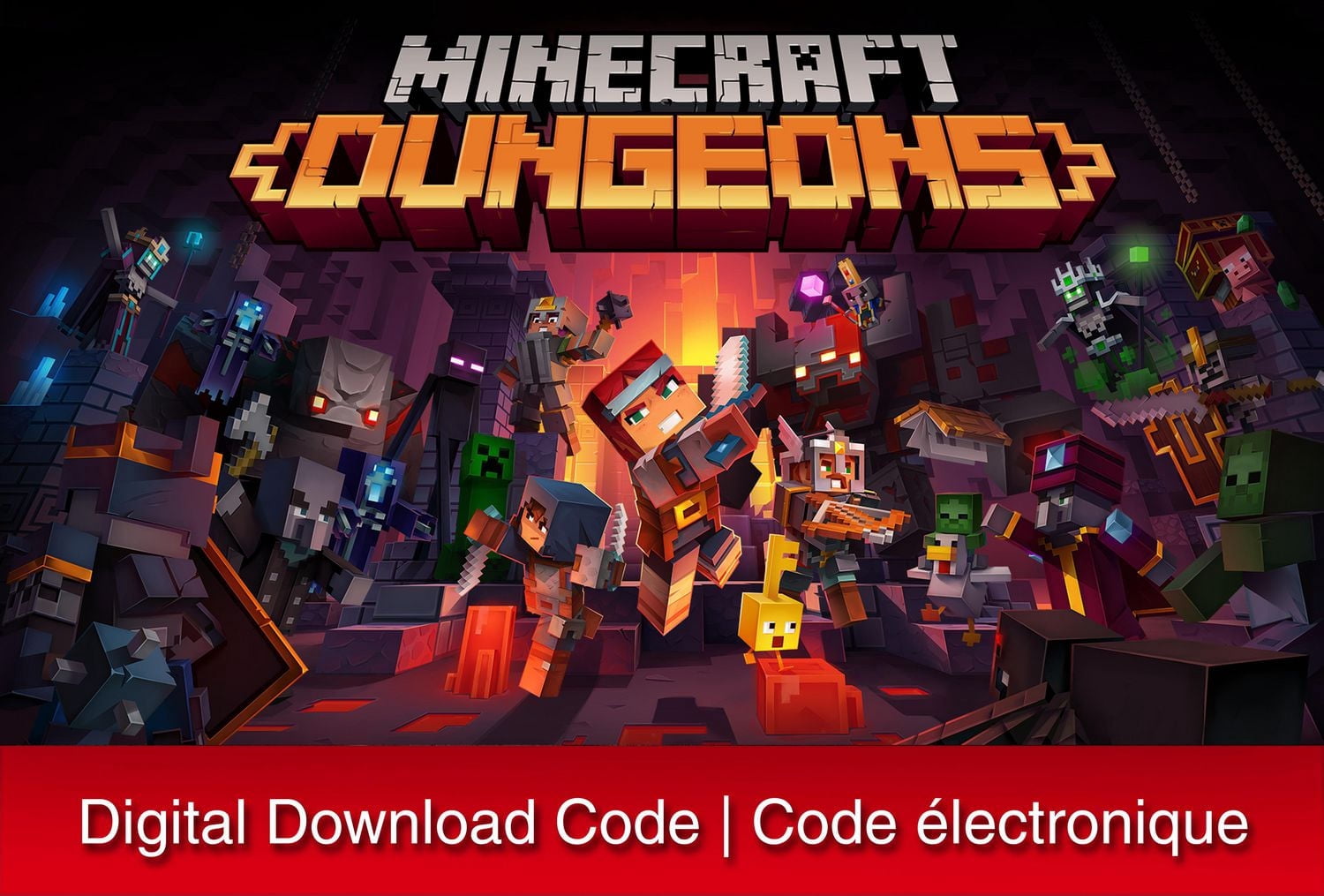 Minecraft Dungeons - Nintendo Switch [Digital Code] - Walmart.ca