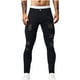 thumbnail image 2 of Pantalones vaqueros ajustados de pierna corta para hombre, estilo casual, con parche perforado y bolsillo con cierre, color liso, elásticos y ajustados., 2 of 9