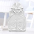 thumbnail image 4 of YunPes Children's Vest Spring Autumn Summer Thin Outdoor Wear Pure Cotton Hooded Kindergarten Clothing Vest Plush Pullover Girls, 4 of 4
