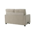 thumbnail image 4 of Serta Draper Loveseat Sleeper in Beige Fabric Upholstery, 4 of 5