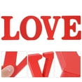 thumbnail image 4 of Shisuyan Alphabet Listing Red Synthetic Material 1 Set 3.9x3.1x0.8in, 4 of 8