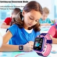 thumbnail image 3 of Q12 Kids Smart Watch SOS Phone Watch Smartwatch Kids 2G Sim Card Smart Phone IP67 Waterproof Children's Smart Watch Gift Clock, 3 of 3