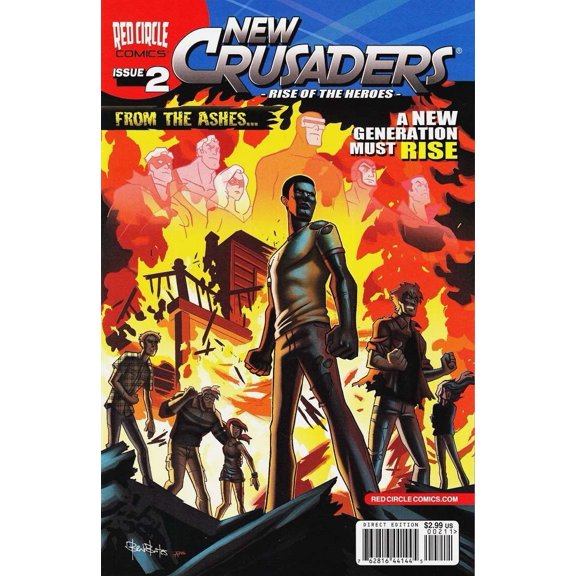 New Crusaders #2 VF ; Red Circle Comic Book