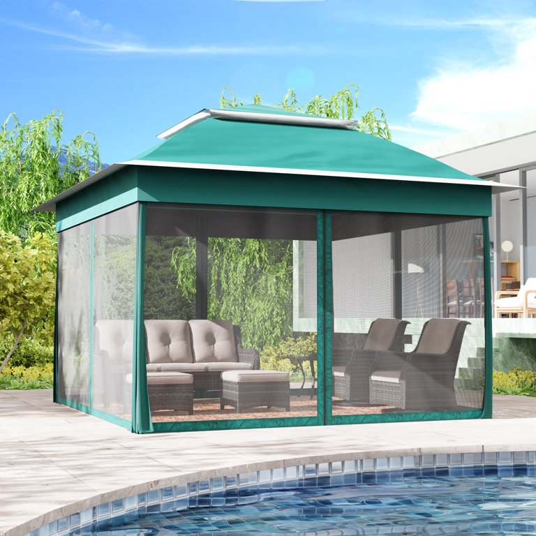 モモ⭐︎ひな Amazon.com : COOSHADE 11x11 Pop Up Gazebo Tent Outdoor