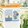 thumbnail image 4 of Sea Shell Ocean is Calling Summer Kitchen Towels Dish Towels, 18x26 Inch Seasonal Decoration Hand Towels Set of 4, 4 of 6