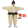 thumbnail image 2 of Inflatable Sumo Wrestler Suits, Reinforced Stitching One Size Fits Most Adults For  Performance Companies Bars Clubs Dances Parks Tv Shows, 2 of 7