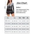thumbnail image 6 of Womens Long Sleeve Zipper Boyleg Rashguard One Piece Athletic Bathing Suit UV Sun Protection Swimsuits High Neck Padded Beach Swimwear, 6 of 6