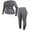 Gray, variant on Sociala Thermal Underwear for Women, Long Johns Ski Cold Weather Gear Set Base Layer Warm Winter Top and Bottom Running