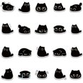 thumbnail image 2 of 40pcs water bottle cat stickers, water bottle cat stickers for kids, cat stickers laptop skateboard aesthetic stickers skateboard computer stickers, 2 of 4