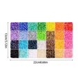 thumbnail image 2 of 30000Pcs Jelly Rhinestones bedazzling kit, 28 Colors Variety Flatback Gems with Glue Wax Pencil Tweezer Storage Box for Clothing Shoes Bags Decoration, 2 of 2