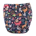 thumbnail image 1 of Sigzagor Teen Adult Cloth Diaper Nappy Reusable Washable for Disability (Animal Fox Rabbit), 1 of 5