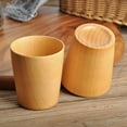thumbnail image 3 of 275ml Natural Solid Wooden Tea Cup , Elegant Japanese Jujube-Wood Coffee Mug Handcrafted Small Desk Cup Handmade Coffee Tea Beer Wine Juice Milk Water Mug Holiday Gift, 3 of 8