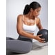 thumbnail image 3 of Sujetador deportivo CRZ YOGA Butterbreeze con cuello redondo para mujer, blanco, talla M, 3 of 5