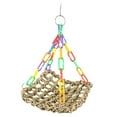 thumbnail image 4 of Nido de perca para loros, juguete colgante portátil, hamaca, jaula para pájaros, juguete para guacamayos, pinzones, periquitos, periquitos y agapornis Yinane Percha de pie, 4 of 8