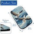 thumbnail image 4 of Seagull Soft Comfortable Furry Printed Armrest Cover - 12.5x8.2 Inch Armrest Accessory, 4 of 6