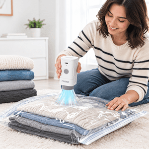 Rechargeable Cordless Pump Vacuum Storbags 12 Large