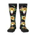 thumbnail image 1 of Fotbe Calcetas Divertidas Estampadas para Hombre y Mujer, Calcetas de Algodón hasta la Rodilla para Caminar, Correr, Enfermería y Embarazo, 1 of 6