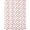 White/Red, variant on Decorative Strawberry Print - Easy Care Fabric Shower Curtain with Reinforced Buttonholes, for Bathroom Showers, Stalls and Bathtubs, Machine Washable - 72" x 72" - Red/White