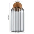 thumbnail image 3 of Glass Storage Jar with Sealed Lid | Clear Kitchen Canister for Coffee, Tea, Dry Goods & Pantry Organization | Transparent Display Container for Grains, Snacks & Spices, 3 of 6
