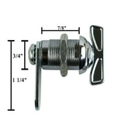 RV Leisure CW 7/8 Standard Key Compartment Door Cam Locks-10 pack
