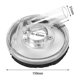 thumbnail image 2 of D Shroud Cover Fits Hand Grinders 80-125mm Clear Vacuum D Shroud Dry Grinding D Cove, 2 of 5