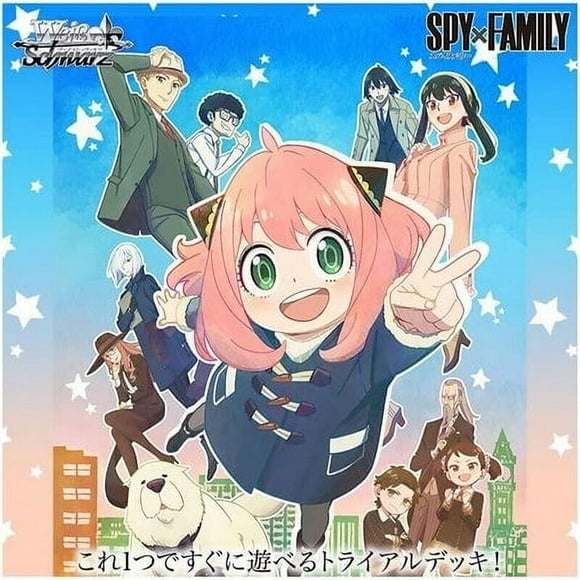 WEISS SCHWARZ: TRIAL DECK: SPY X FAMILY - DISPLAY OF 6