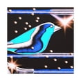 thumbnail image 4 of "Bluebird in Arid Blooms" - Canvas, 4 of 25