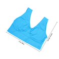 thumbnail image 4 of unbranded 6Ud Sujetadores Deportivos Para Mujer Sin Costuras Con Tela Transpirable Y Elasticidad Alta Para Fitness, 4 of 5