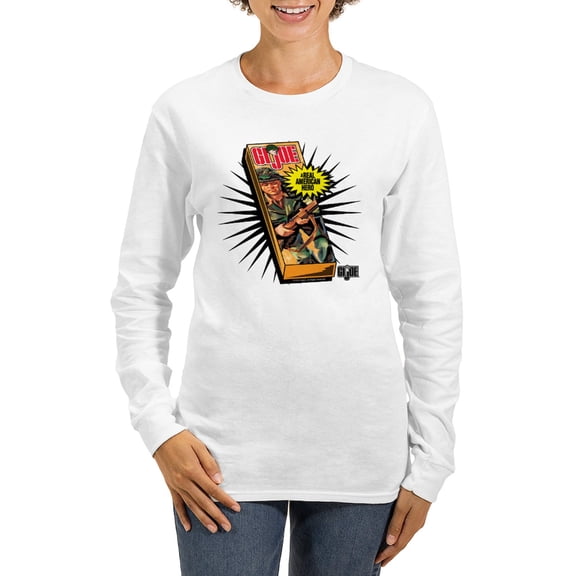 CafePress - GI Joe American Hero Long Sleeve T Shirt - Women's Long Sleeve Graphic Casual T-Shirt