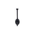 thumbnail image 4 of Richelieu RH026200900 5-13/16" Double Metal Coat Hook - Black, 4 of 4