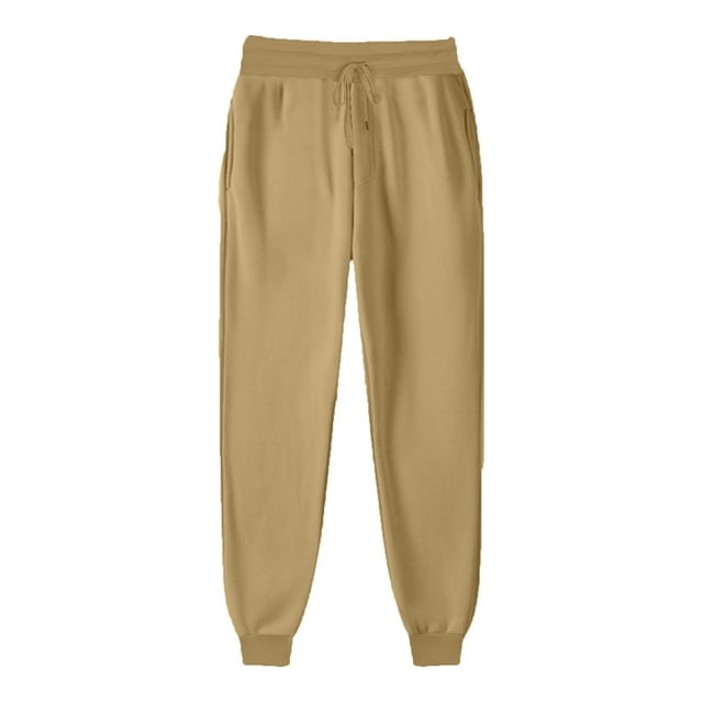 FAIWAD Pantalon de Jogging en Molleton pour Femmes Taille Élastique avec Cordon de Serrage Décontracté Athlétique Bas Resserré