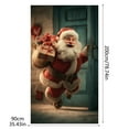 thumbnail image 2 of Event & Party And Snowman Door Sign Decorative Tapestry Holiday Party Door Curtain Tapestry, 2 of 5