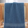 thumbnail image 5 of Onuia Luxury Bath Towels, Ultra Soft Egyptian Cotton Towels, Skin-Friendly Low-Lint Bath Towels for Bathroom, Spa, Gym and Home,Dark Gray,(27.6×55.1 in), 5 of 7
