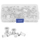 thumbnail image 3 of 100 piezas/caja Tuerca remachable de aluminio Tuerca remachable roscada 6‑32/8‑32/10‑24/10‑32 1/4‑20, 3 of 12