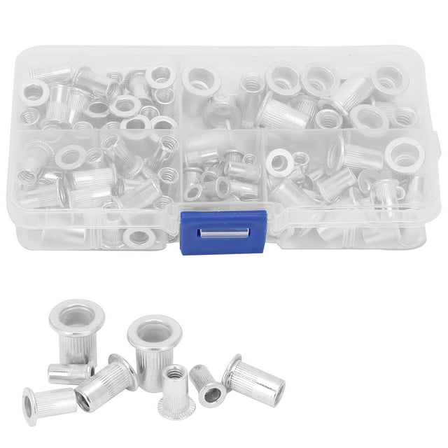 Rivet Nut, Threaded Rivet Nut, 100 Pieces Simple And Practical For Automobiles Elevators Furniture Switches