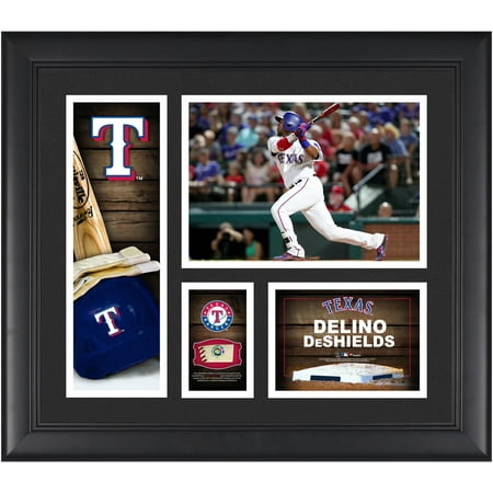 Delino DeShields Texas Rangers Framed 15