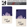 thumbnail image 4 of ELEHOLD Flip Leather Case design for Samsung Galaxy Tab A7 Lite 8.7 (2021) Card Slots Kickstand Function Cute Pattern Shockproof Case,(T220/T225),B, 4 of 8