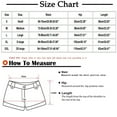 thumbnail image 2 of Chinos Shorts for Women High Waist Dressy Pants Straight-Leg Bermuda Shorts with Pockets Blue L, 2 of 8