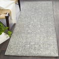 thumbnail image 3 of Hauteloom Sigel Living Room, Bedroom Area Rug - Traditional - Charcoal, Medium Gray, Beige - 18" x 18" Sample, 3 of 8