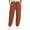 Orange, variant on Pull on Pants for Women, Audhol Women's Linen Wide Leg Pants Casual Loose High Waist Beach Haren Pants Pockets Women's Pants Casual Beige L