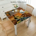 thumbnail image 2 of HAOXIT , White Wine with on at in , Rectangular Table Cover for Dining Room Kitchen Decor 60''x60'', 2 of 7