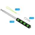 thumbnail image 3 of 2M/6.5ft Telescopic Handheld Flagpoles,1Set Pointer Stick w Sponge Handle Green, 3 of 6