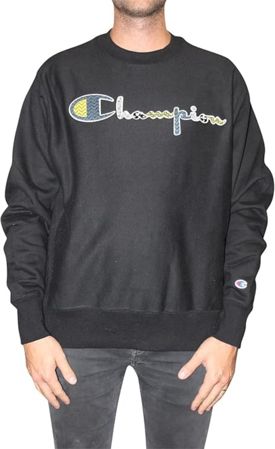 Sudadera Champion FLC Pullover para Hombre. GF70 586SIA BKC negro L Bodega Aurrera en linea
