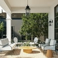 thumbnail image 4 of Capital Lighting 953641 Bridger 4 Light 28" Tall Outdoor Wall Sconce - Black, 4 of 7