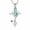 A-Light Blue, variant on Stethoscope Cross Urn Necklace for Ashes for Women Stainless Steel Cremation Jewelry Medicine Pendant for Nurse Doctor Graduation Birthday Gift