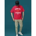 thumbnail image 2 of Funny Body By Churros Retro-Inspired Graphic Design Men's T-shirt, 2 of 4